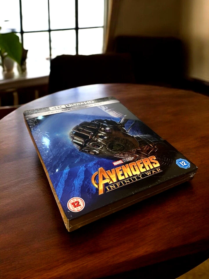 MARVEL AVENGERS INFINITY WAR 4K UHD EMBOSSSED STEELBOOK [DOLBY ATMOS/ DTS HD] - Image 4 of 4