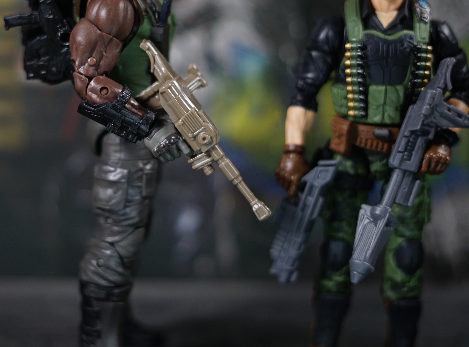 GI Joe Classified 6” Scale Military Theme Action Figure Weapon Prop Lot