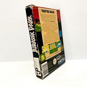 Jurassic Park + Box & Manual - Nintendo NES - Tested & Working - Free Postage