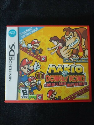 Mario vs. Donkey Kong: Mini-Land Mayhem (Nintendo DS, 2010) USED/Tested/Works