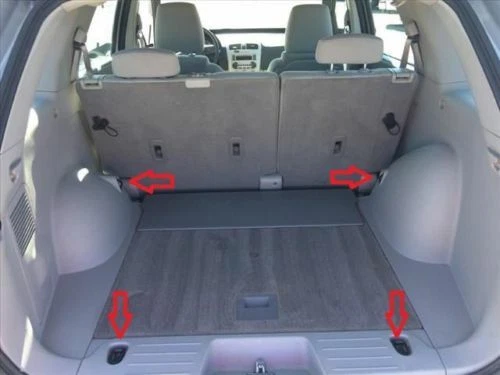 Red de carga estilo piso maletero para Chevy Equinox Pontiac Torrent 2005-2009 nueva Foto 4 de 4