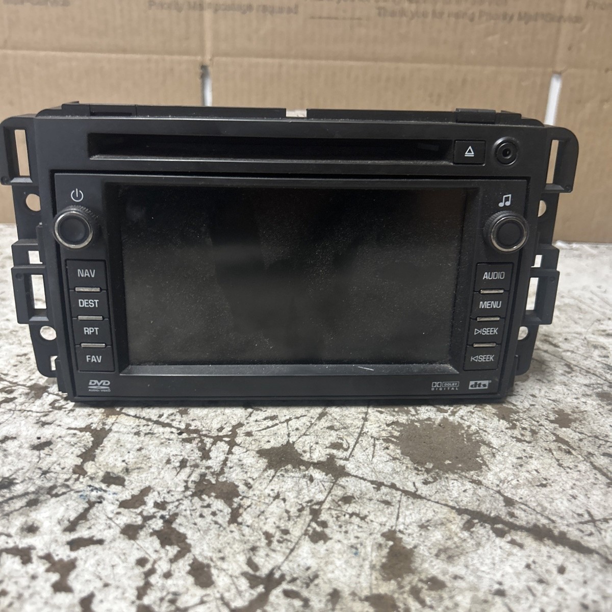 07-09 CHEVY GMC NAVIGATION RADIO DW468100-5761 | eBay