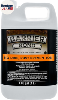 Barrier Bond - No-Drip Undercoating, 1 Gallon, Premium Rust Inhibitor, Rust Prev