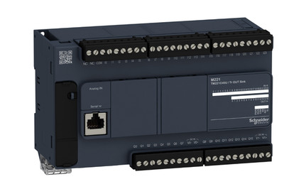 M221 programmable logic controller with 40 point IO leakage output TM221C40U