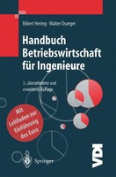 Handbuch Betriebswirtschaft FüR Ingenieure Ekbert Hering Taschenbuch Xix Deutsch