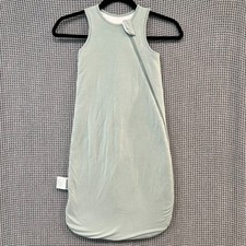 BubblePanda Bamboo Sleep Sack - Sage Green - Size Medium 6-12M 1.0 TOG