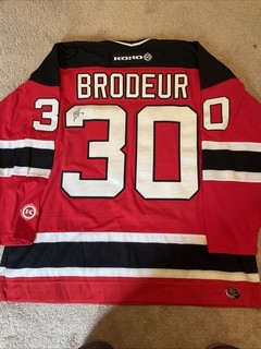 Martin Brodeur Signed New Jersey Devils Jersey Koho Autographed COA
