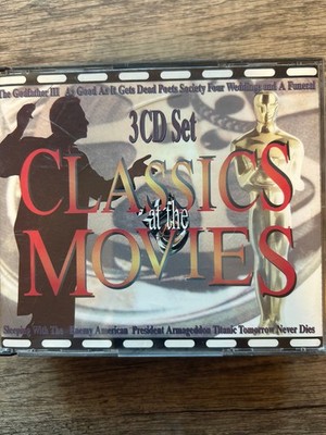 Classics at the Movies 3CD Set 1999 Soundtrack Film Score Metro Doubles