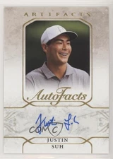 2021 Upper Deck Artifacts Auto Facts Justin Suh #A-JS Rookie Auto RC