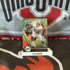 2021 Panini Prizm Draft Picks - Elijah Mitchell #156 Green Prizm (RC)