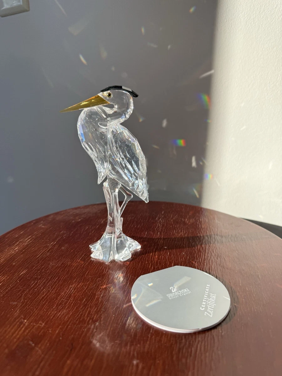 Swarovski Crystal Figurines Heron for sale | eBay