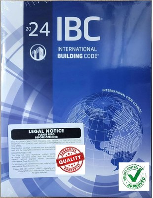 2024 IBC International Building Code 2024 Paperback