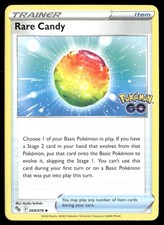Rare Candy Normal Uncommon Pokemon GO 069/078 NM