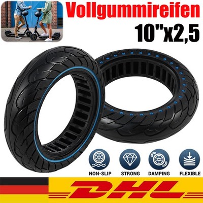 Für Ninebot Max G30 G30D Für Odys Alpha X3 Pro Vollgummi Reifen 10x2.5 60/70-6.5