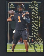 2025 Panini Luminance Dynamic #4 Cam Ward Titans RC Rookie