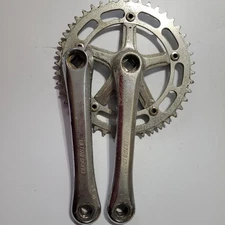 old school Takagi Ultra Dyno 170mm 44 T 3 piece bmx bike cranks