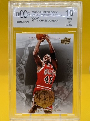 Michael Jordan 2009-10 Upper Deck MJ Legacy Collection Gold #77