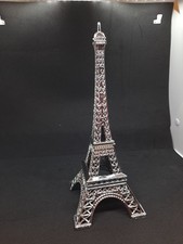 9.5" METAL EIFFEL TOWER SILVER Centerpiece, Cake Topper, Decoration