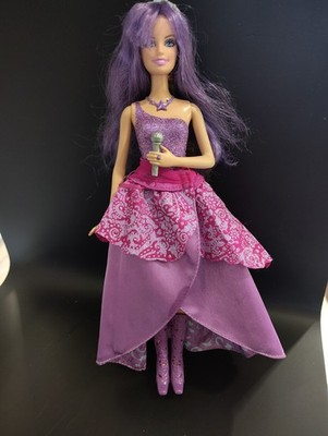 Barbie The Princess & The Popstar Keira Transforming Singing Doll 2011 Mattel