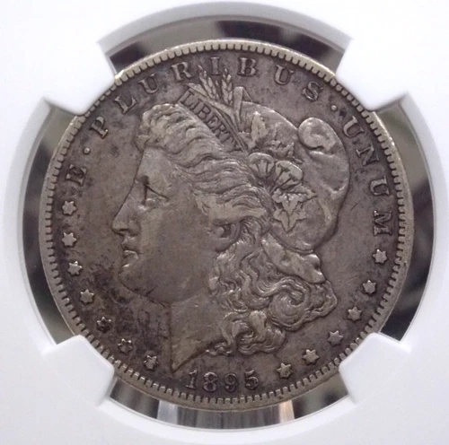 1895 "O" Morgan SILVER Dollar $1 NGC VF35 #003 Very Fine 🗝️KEY🗝️ECC&C, Inc.