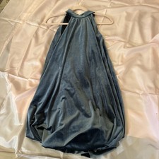 Zara Grey Velvet Halter Neck Mini Dress Size XS NWT. Romantic, Elegant, Wedding