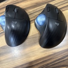 Logitech - ERGO M575 Wireless Ergonomic Trackball Mouse - Wireless - Black