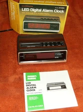 Radio Shack Micronta Digital 12-24 hour Clock 63-826A