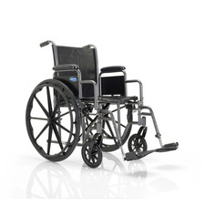 McKesson 146-K316DDA-SF 16" Lightweight Wheelchair