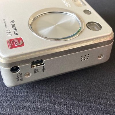 FUJIFILM FINEPIX F401 Silver Digital Camera | 3-9.9x Optical Zoom