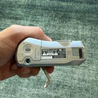 Sony Cyber-shot DSC-S60 4.1MP Digital Camera - Silver for sale