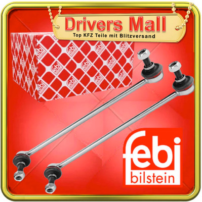 2x FEBI STABILISATOR KOPPELSTANGE VORNE VW Golf 5 6 7 AUDI A3 8P 8V  SKODA SEAT