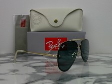 Classic Ray-Ban RB3584W Blaze Aviator Sunglasses Gold Never Worn