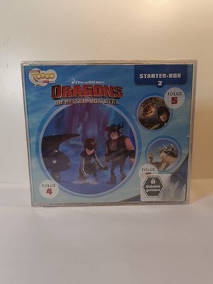 3 CDs DRAGONS - Die Reiter von Berk Starter Box 2 Folgen 4,5 und 6 OVP in Folie