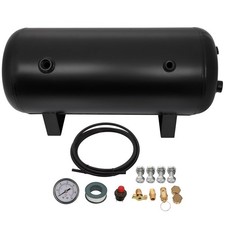 5 Gallon Air Tank 200 Psi With Air Gauge Switch For Train Truck Van Horn Black 5 Gallon Air Tank 200 Psi With Air Gauge Switch For Train Truck Van Horn Black