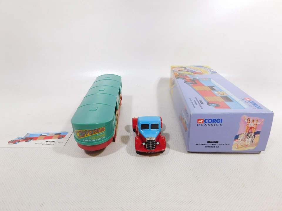 Corgi 1:50 97887 Modello Camion Bedford Circo Chipperfields Mint+Box #DN12-1 - Immagine 4 di 4