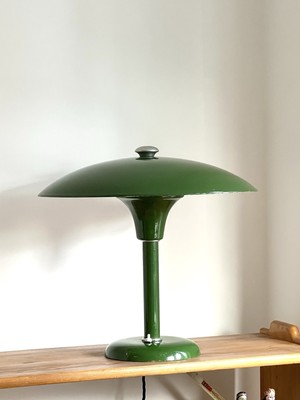 Art Deco Modernist Bauhaus Pilzlampe von Max Schumacher