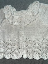 Hand Knitted Baby Cardigan