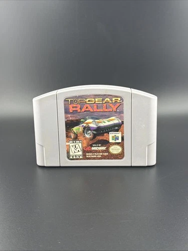 N64 Nintendo 64 Top Gear Rally Polished Contacts Tested Guaranteed