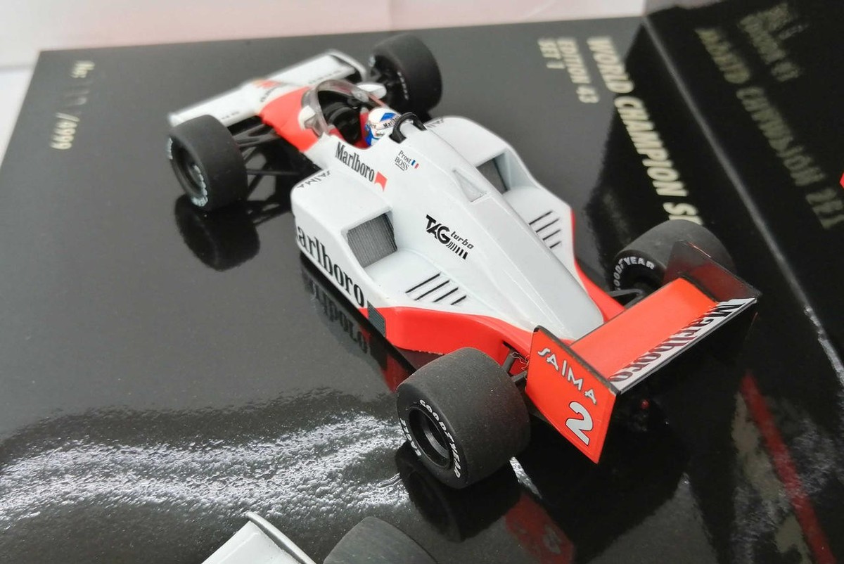 Mini car】 Minichamps Edition 43 /SET1 McLaren WORLD CHAMPION SET