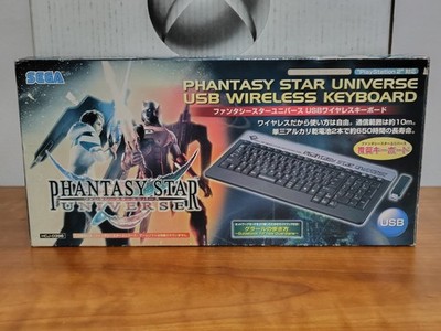 Phantasy Star Universe USB Wireless Keyboard *Playstation 2* PS2 Sega Japan