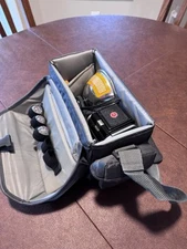 Vintage Kodak Duaflex II Camera, Case, Film, Flash bulbs, light meter, Cleaning