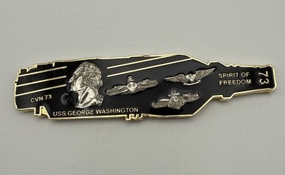 USS George Washington CVN-73 CPO MESS Challenge Coin E18
