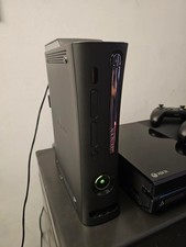Microsoft Xbox 360 Black PAL Bundle 2 Controllers Power Cables 6 Games