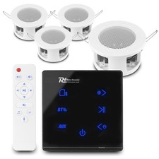 Home Bluetooth Ceiling Speaker System with A50B Wall Amplifier and 4x 3" CSBA3L