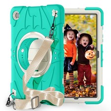 For Samsung Galaxy Tab A9 /A8/A7 Lite Heavy Duty Rugged Case with Shoulder Strap