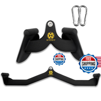 WNOEY LAT Pull Down Bar, LAT Pulldown Attachments T-bar V-bar,Pull Down Bar with
