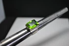 BIG PERIDOT 20X15 STERLING SILVER RING - SZ 7 - 10.86 G