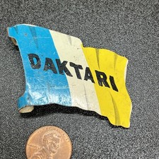 Vintage MARX Jungle DAKTARI FLAG Painted Tin Metal, ORIGINAL Part, no pole/post