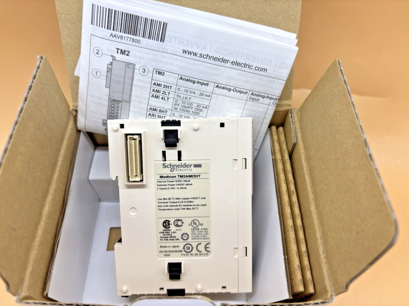 Module TM2AMI2HT Schneider Electric extension analogique automate Modicon Twido - 3
