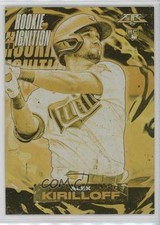 2021 Topps Fire Rookie Ignition Gold Minted Alex Kirilloff #RI-8 0x4v